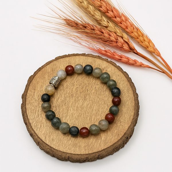 Blood Stone African Bracelet
