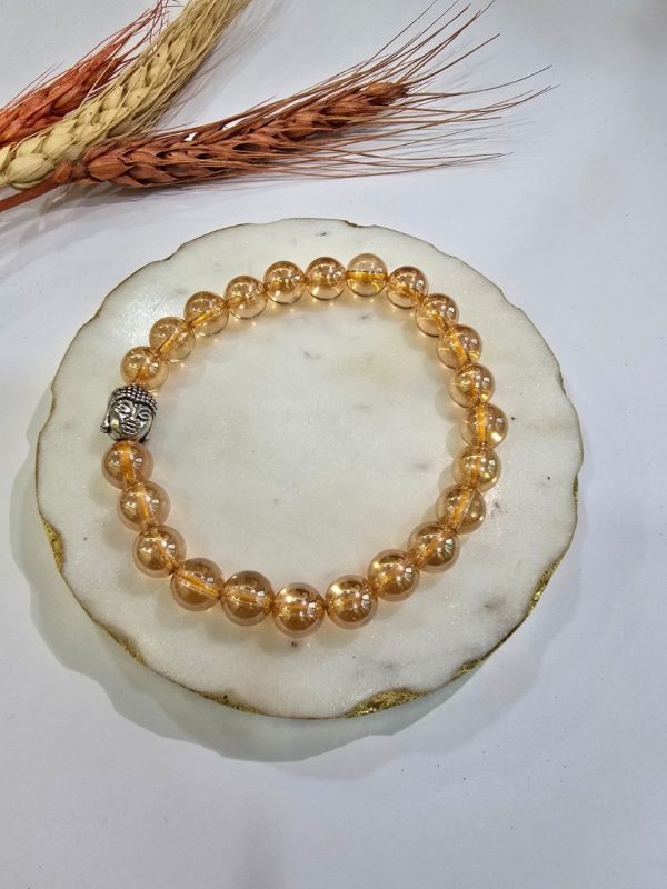 Aura Citrine Bracelet