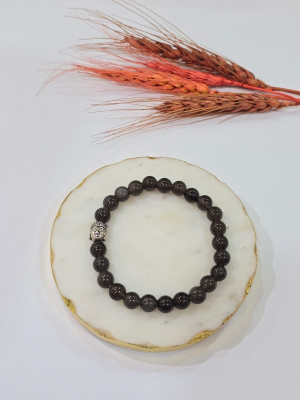 Obsidian Light Black Bracelet