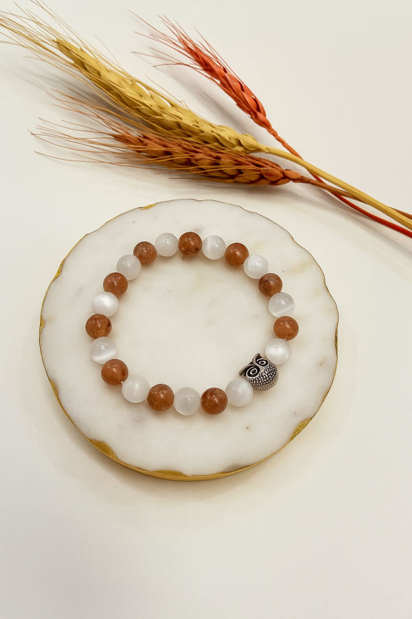 Number 1 - Sunstone + Selenite