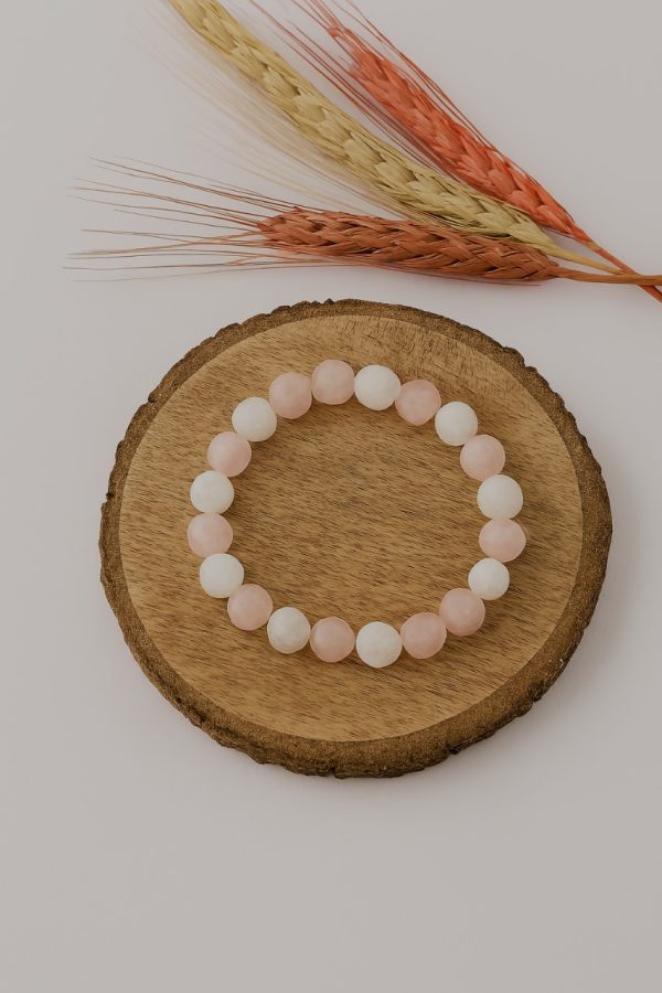 Number 6 - Rose Quartz & Selenite