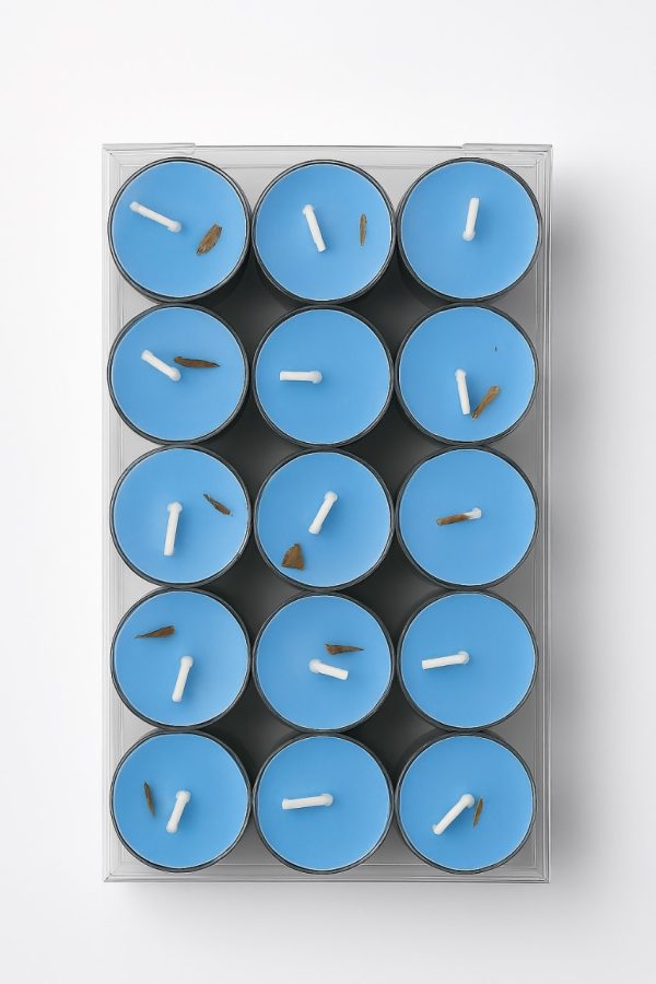 Light Blue - Wisdom Tea Light Candle