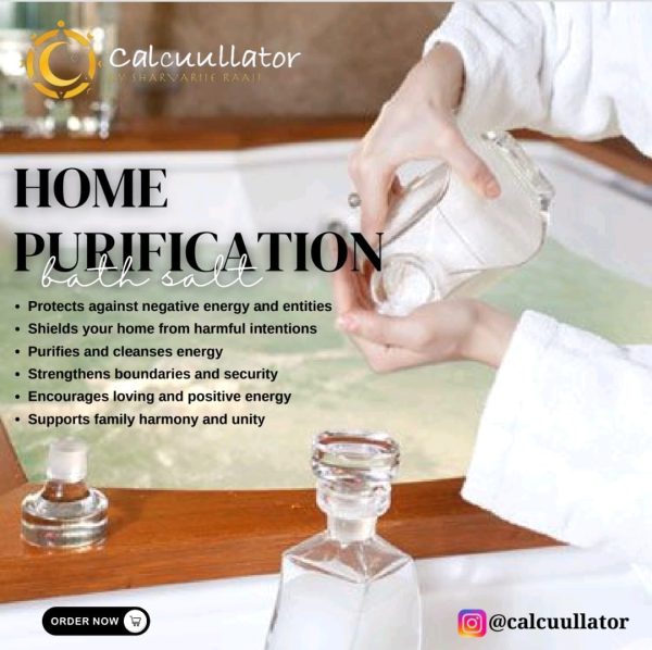 Home Purification Bath Salt